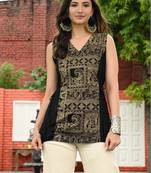 Women ethnic motifs printed indie prints kurta