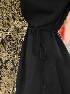 Women ethnic motifs printed indie prints kurta 4