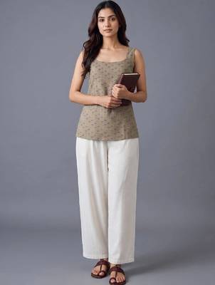 Women geometric printed kurta 1