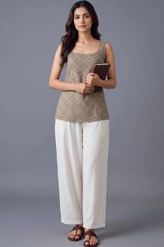 Women geometric printed kurta