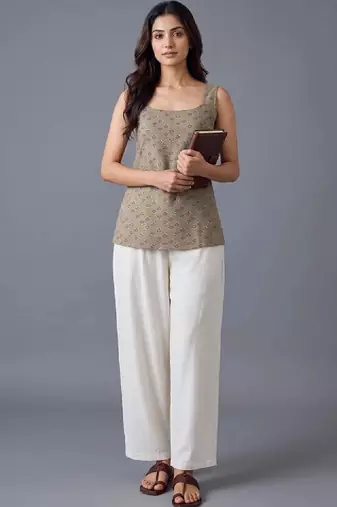 Women geometric printed kurta