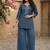 Women paisley printed thread work kurta