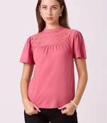 Women embellished khadi kurta