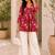 Women floral printed floral kurta