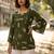 Women ethnic motifs printed flared sleeves kurta