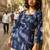 Women printed flared sleeves indie prints kurta