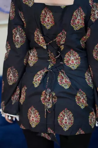 Women ethnic motifs printed kurta