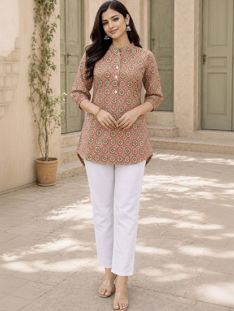 Women floral printed kurta