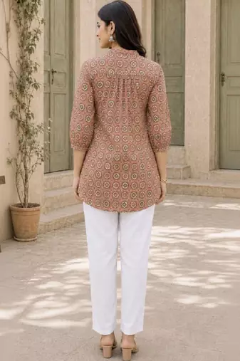 Women floral printed kurta