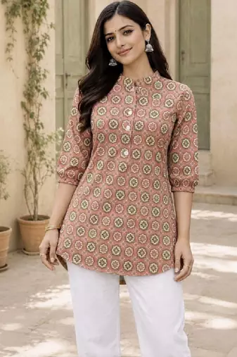 Women floral printed kurta