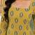 Women ethnic motifs printed flared sleeves kurta