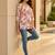 Women floral printed floral kurta