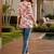 Women floral printed floral kurta