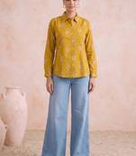 Women ethnic motifs printed indie prints kurta