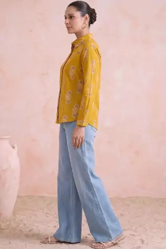 Women ethnic motifs printed indie prints kurta