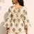 Women floral printed flared sleeves indie florals kurta