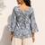Women floral printed flared sleeves floral kurta