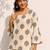 Women floral printed flared sleeves indie florals kurta