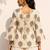 Women floral printed flared sleeves floral kurta