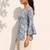 Women floral printed flared sleeves floral kurta