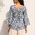Women floral printed flared sleeves floral kurta