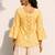 Women floral printed flared sleeves floral kurta