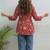 Women floral printed floral kurta