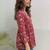 Women floral printed floral kurta