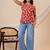 Women floral printed floral kurta