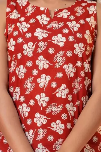 Women floral printed floral kurta