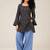 Women floral printed flared sleeves floral kurta