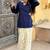 Women bell sleeves handloom kurta