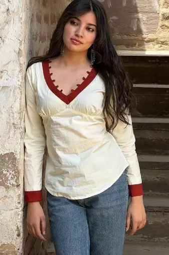 Women handloom kurta