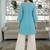 Women ethnic motifs embroidered thread work georgette kurta