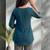 Women ethnic motifs embroidered thread work kurta