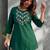 Women embroidered thread work kurta