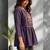 Women floral embroidered thread work floral anarkali kurta