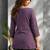 Women floral embroidered thread work floral anarkali kurta