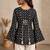 Women ethnic motifs printed bell sleeves kurta