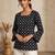Women ethnic motifs printed bell sleeves kurta