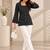 Women bandhani printed flared sleeves kurta
