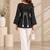 Women bandhani printed flared sleeves kurta