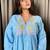 Women floral embroidered floral anarkali kurta