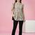Women floral printed flared sleeves floral kurta