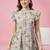 Women floral printed flared sleeves floral kurta
