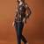 Women floral printed flared sleeves floral georgette kurta