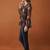 Women floral printed flared sleeves floral georgette kurta