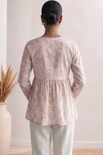 Women floral printed floral georgette kurta