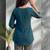 Women ethnic motifs embroidered thread work kurta