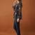 Women floral printed flared sleeves floral georgette kurta